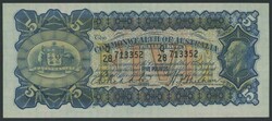 1932 KGV £5 Riddle/Sheehan R43 serial 'Q/28 713352', Uncirculated, ...