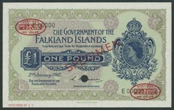 110.560.110: Banknoten - Amerika - Falkland Inseln