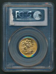 SOVEREIGN: 1968 QEII Second Bust St George reverse, Marsh 306, Spink ...