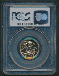 SOVEREIGN: 2001 QEII Fourth Bust St George reverse, Marsh 315, Spink ...