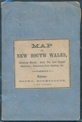 New South Wales 'Map of New South Wales' published by Becke ...