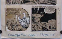 KAANA JUNGLE KING: Original artwork of page 24 of 'Kaana Jungle King ...