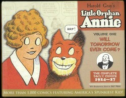LITTLE ORPHAN ANNIE: Three hardcover thick volumes of the American ...
