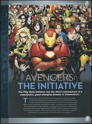 MARVEL: 'Marvel Fact Files' in 8 binders, not checked for completeness