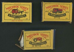 Model Cars A Moko Lesney 'Matchbox' Series - No.4 Tractor; No.7 Milk ...