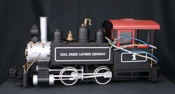 G GAUGE: Locomotives (5) comprising Marklin 0-6-0 & 0-4-0; Mamod ...