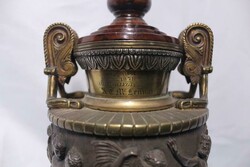 1878 Scotch College Sports Sargood Cup with Greco-Roman relief, ...