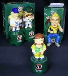 Balance of collection including VB figurines Warnie (3 - one signed), ...