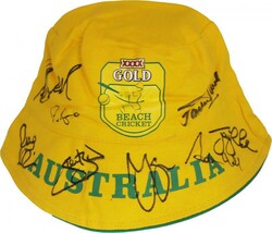 Balance of collection noted XXXX Gold Beach Cricket hats (7) each ...