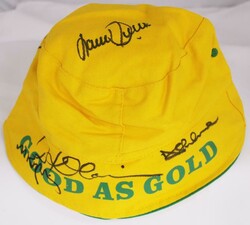 Balance of collection noted XXXX Gold Beach Cricket hats (7) each ...