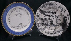 Balance of collection including Andrew Symonds signed plates (2), ...