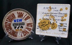 Balance of collection including Andrew Symonds signed plates (2), ...