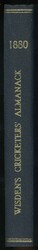 Wisden Cricketers Almanack for 1880-1884 (17th-21st Years), each with ...