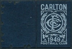 CARLTON: Member's Season Tickets for 1949, 1950, 1951 & 1952, each ...