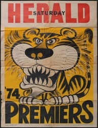 RICHMOND: 1974 original Weg poster, Fair/Fine (minor water stains)