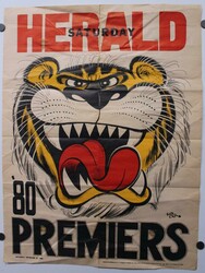 RICHMOND: 1980 original Weg posters (2), Fair condition. (2)