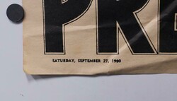 RICHMOND: 1980 original Weg posters (2), Fair condition. (2)