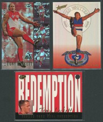 Balance of collection 1933-2010 football cards, including 1995 Select ...