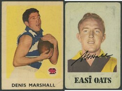 Collection 1933-2023 football cards, noted 1955 'Easi Oats' [1/24]; ...