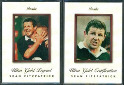 Trade Cards 1997 Ineda 'Sean Fitzpatrick Signature Card' number 17 of ...