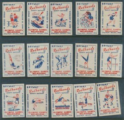 Matchbox labels Extensive collection including Brymay Redheads '1956 ...