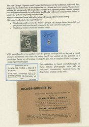 1936 Berlin Olympics Collection in five attractive albums, with four ...