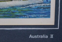 'Australia II' original painting by Bristish marine artist Colin ...