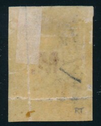 RED OVERPRINT: 'M.' on QV Perkins Bacon Large Star Wmk Rouletted 2d ...