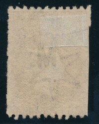 BLACK OVERPRINT: 'M.' on QV Perkins Bacon Large Star Wmk Perf ...