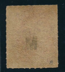 BLACK OVERPRINT: 'M.' on QV Perkins Bacon Large Star Wmk Rouletted ...
