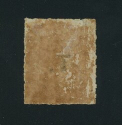 BLACK OVERPRINT: 'T.' on QV De La Rue Large Star Wmk Rouletted 2d ...