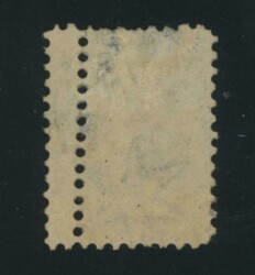 BLACK OVERPRINT: 'T.' on QV Perkins Bacon Large Star Wmk Perf 10 4d ...