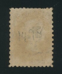 BLACK OVERPRINT: 'T.' on QV Perkins Bacon Large Star Wmk Regular ...