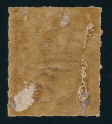 BLACK OVERPRINT: 'V.' on QV De La Rue Crown/SA Wmk Rouletted 2d deep ...