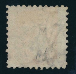 BLACK OVERPRINT: 'V.' on QV De La Rue V/Crown Wmk Perf 10 2d ...