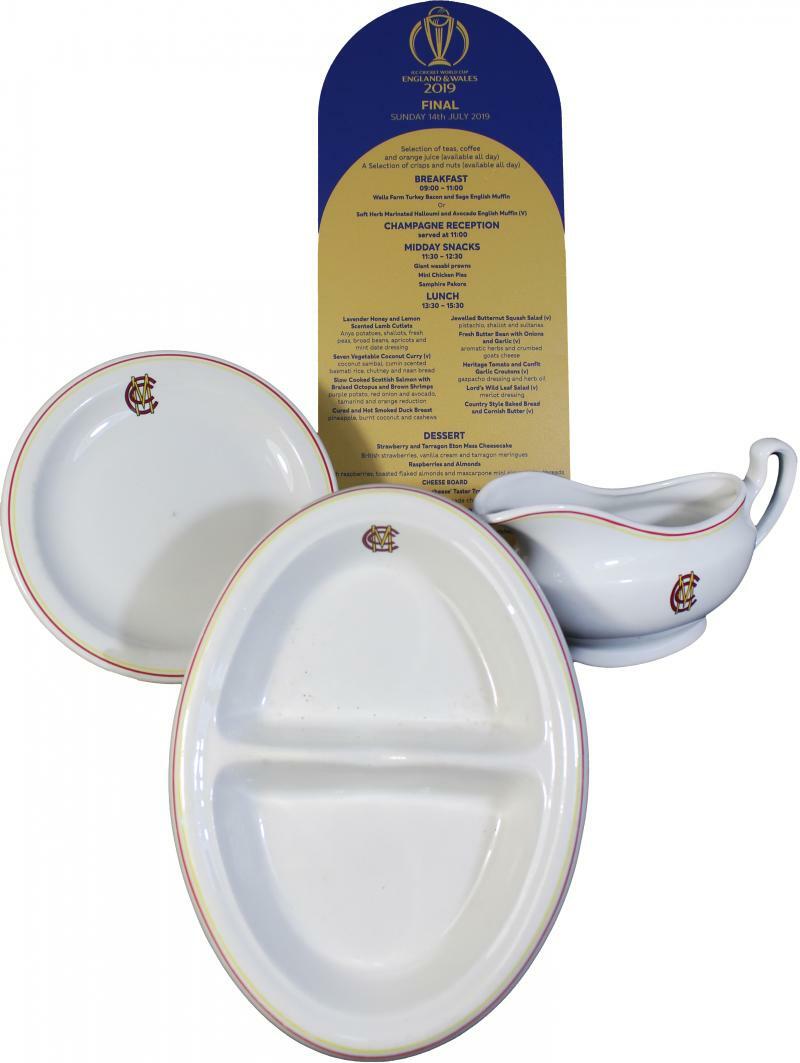 MCC Crockery plate, gravy boat & nuts plate, each made by Churchill ...
