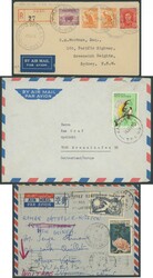 POSTAL HISTORY: Post-WWII accumulation including a bundle of pre-1952 ...