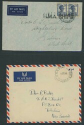 POSTAL HISTORY: Post-WWII accumulation including a bundle of pre-1952 ...