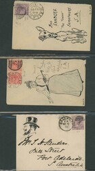 Ex-dealer's remainders in thirty-five archive boxes with an eclectic ...
