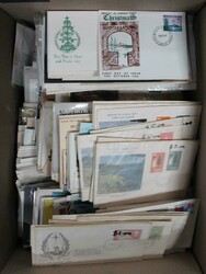 Ex-dealer's remainders in thirty-five archive boxes with an eclectic ...