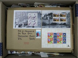 Estate remainders in twelve archive boxes including Australia, New ...