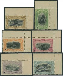 INDEPENDENT STATE OF THE CONGO: 1894 Pictorials printers' samples in ...