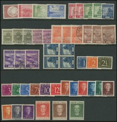 Early post-WWII issues including 1948-49 'INDONESIA' Overprints on ...