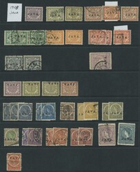 Two cartons with Netherlands Indies with duplicated earlies noted ...
