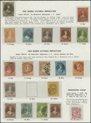 Simplified collection to 1995 in two hingeless albums with a page of ...