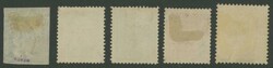 Selection of classic issues comprising 1855 Imperf Arms 4s blue SG 1 ...