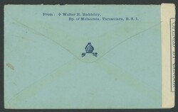 1940 (circa) cover with 'From: + Walter H Baddeley/Bp of Melanesia, ...