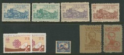NORTH VIETNAM: 1946-58 Communist Issues mostly unused with no gum as ...