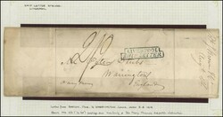 Liverpool: Postal History accumulation in small box from 1829-30 ...