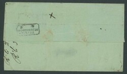 1873 (Dec 19) outer to Trieste endorsed "via Ostend [&amp;] Austria" ...